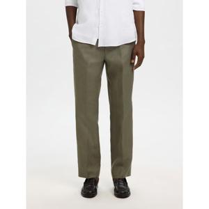 Selected Regular Fit Linen Trousers
